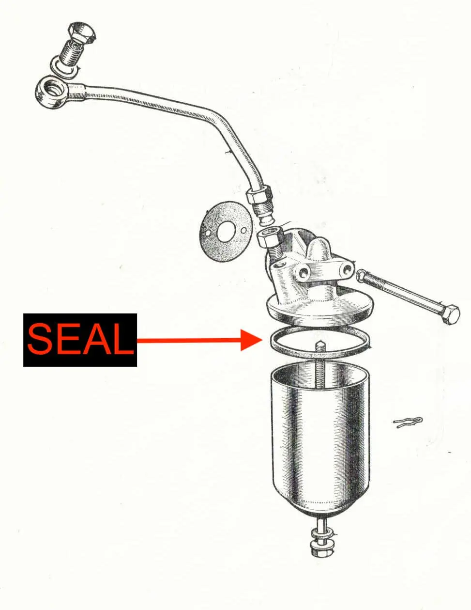Cartridge Oil Filter Housing O-Ring 1