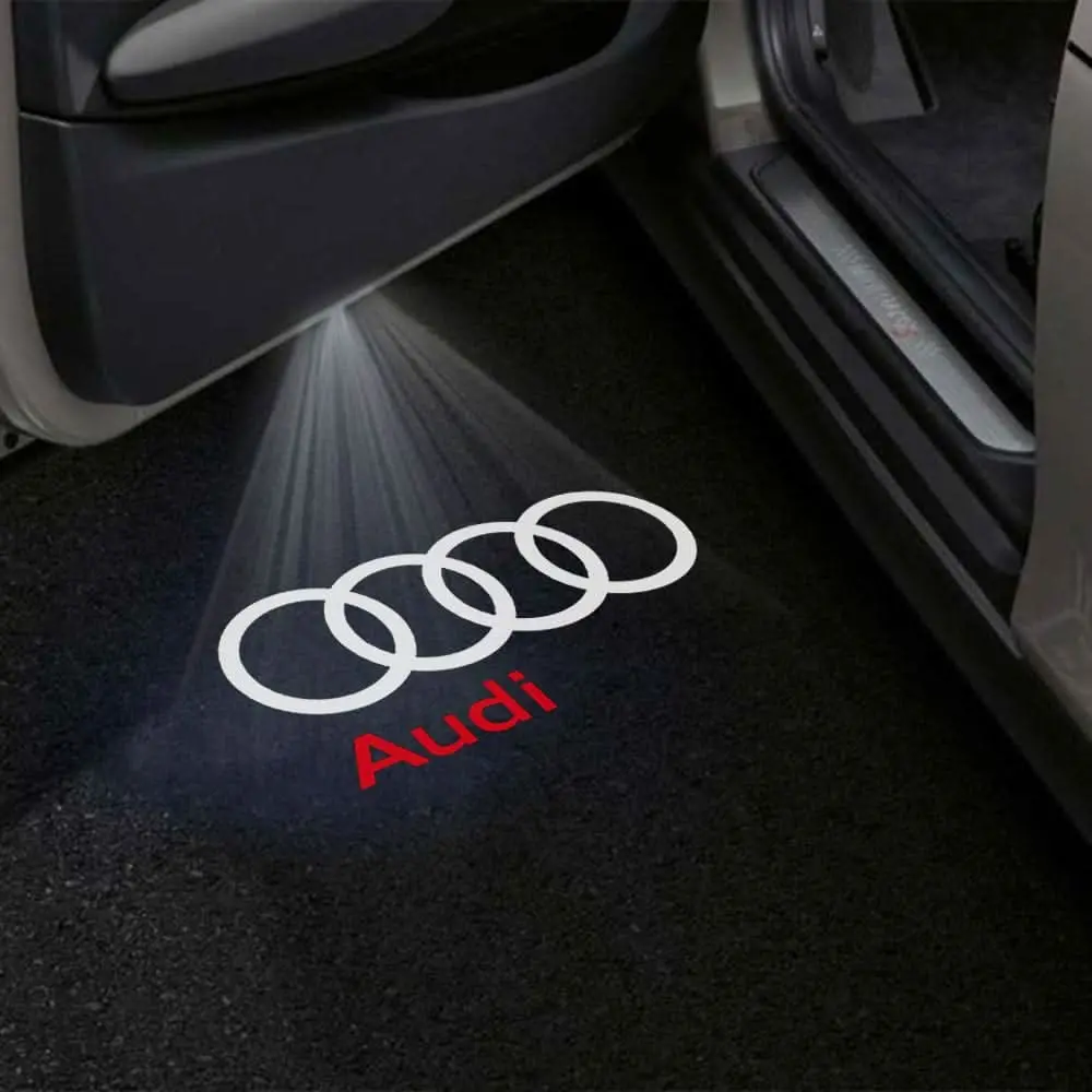 Audi A7 Premium Door Puddle Lights Multiple Designs 2010-2026 11