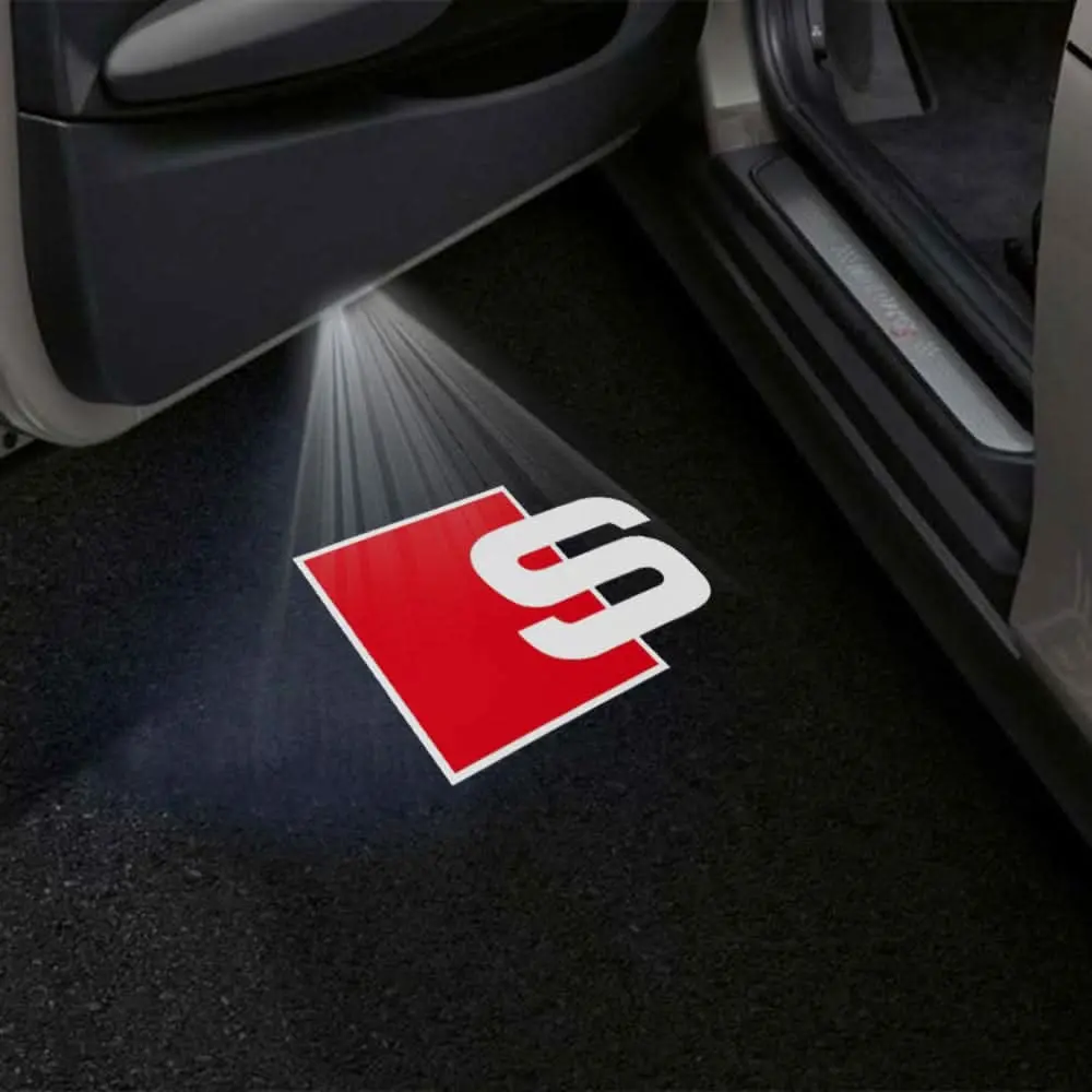 Audi E-Tron Q4 Premium Door Puddle Lights Multiple Designs 2021-2026 13