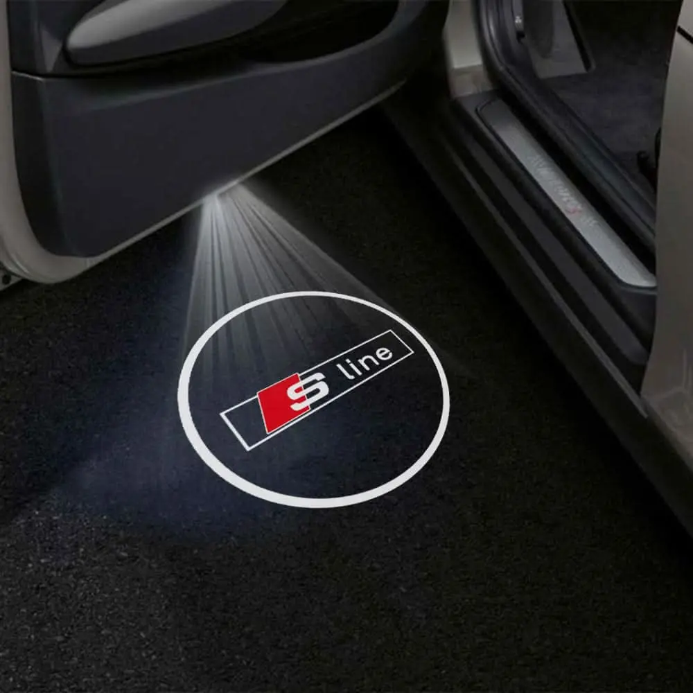 Audi A7 Premium Door Puddle Lights Multiple Designs 2010-2026 16