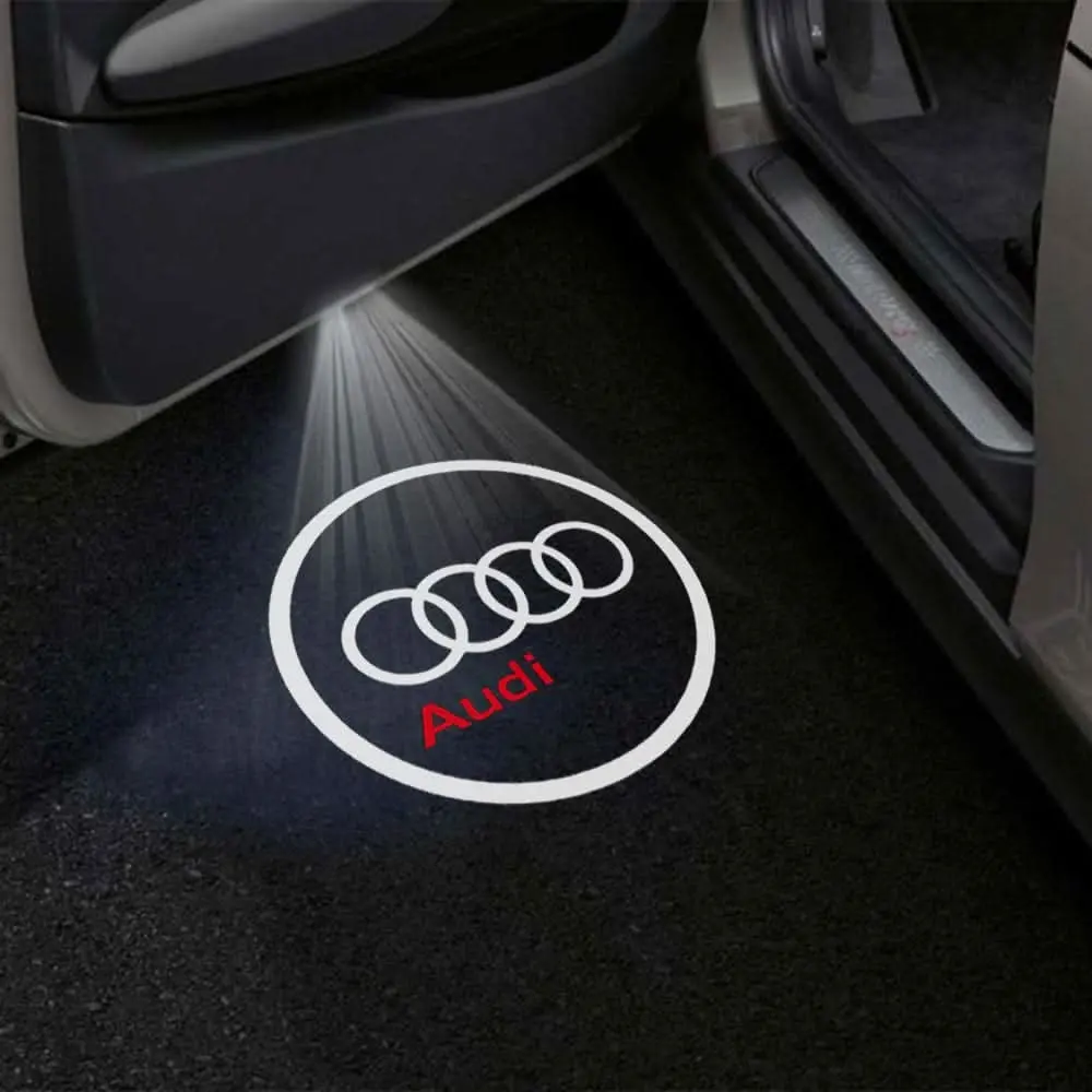 Audi E-Tron Q4 Premium Door Puddle Lights Multiple Designs 2021-2026 3