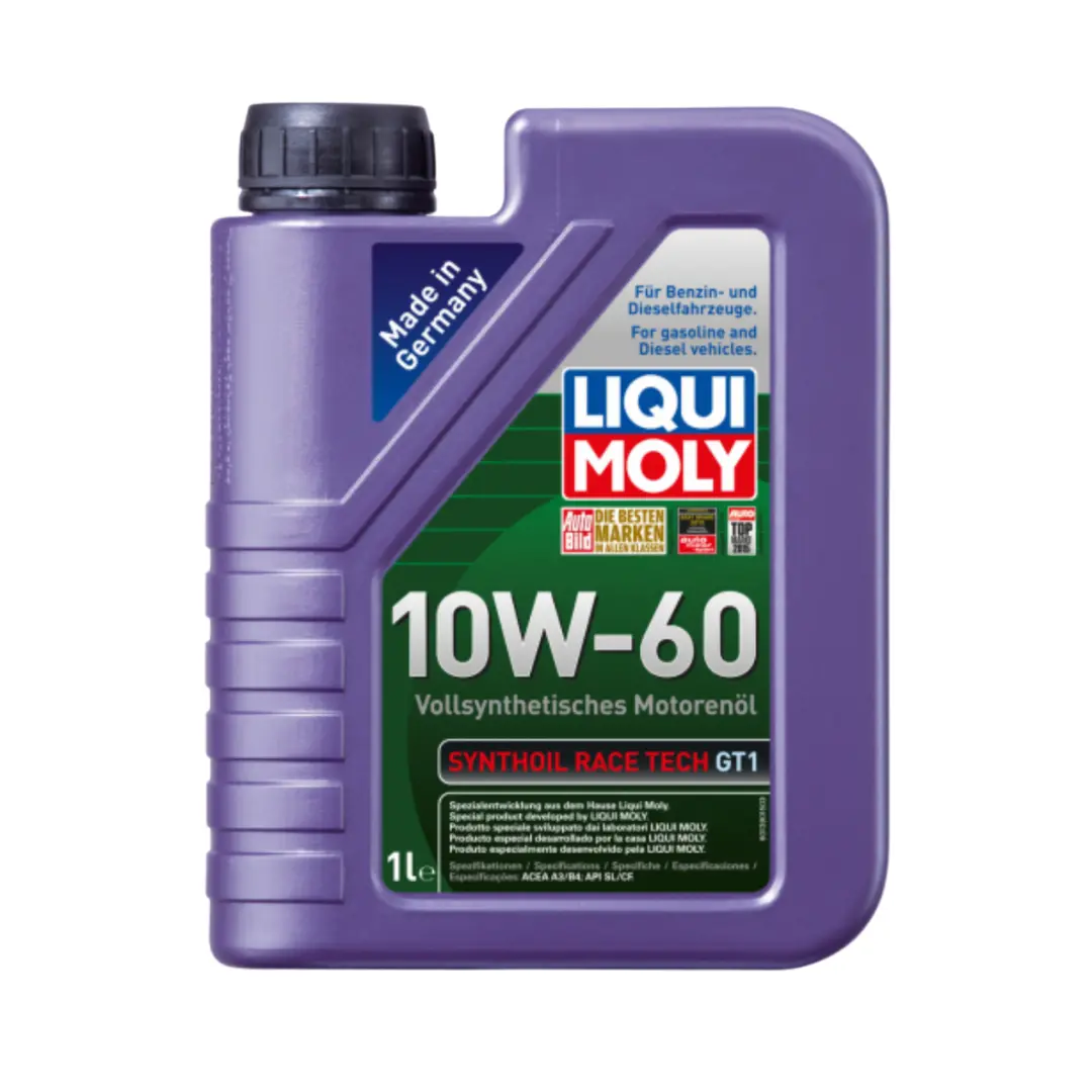 Liqui Moly Synthoil  Race Tech Gt1 10W60 1Ltr 8908 1