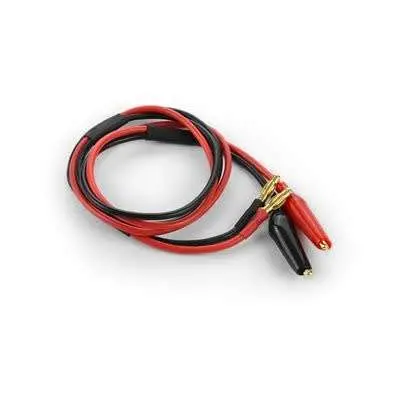Hudy 600Mm Pwer Cable With 4Mm Banana And Crocodile Clips 1