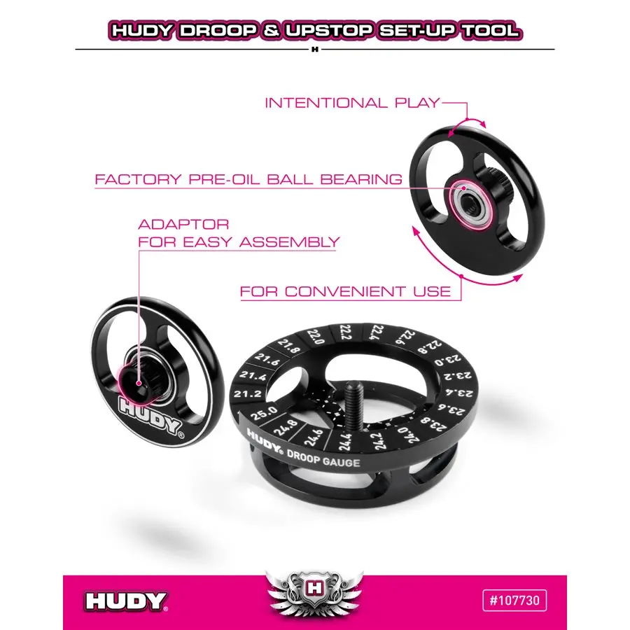Hudy Droop & Upstop Set-Up Tool 107730 1