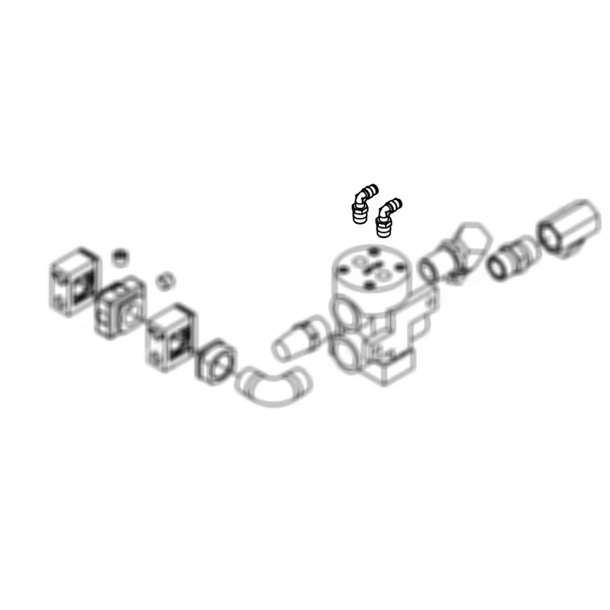 114109 - Fitting Elbow, Male Swivel 1