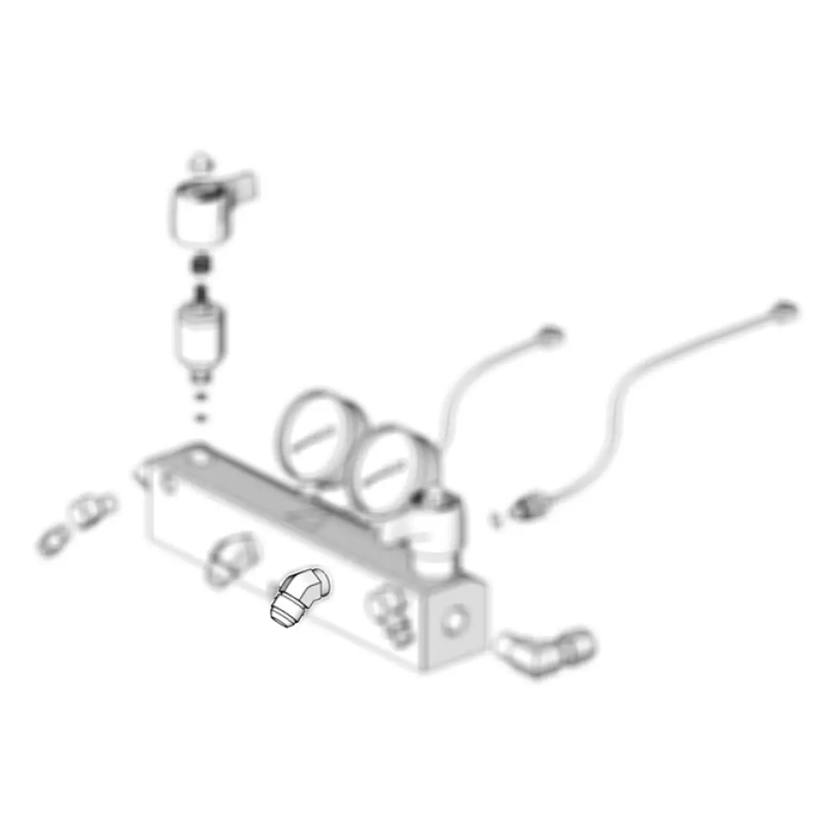 117557 - Elbow Fitting Jic #10 1