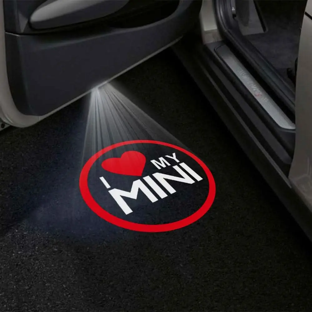 Mini John Cooper Works Premium Door Puddle Lights Multiple Designs 2008–2024 11