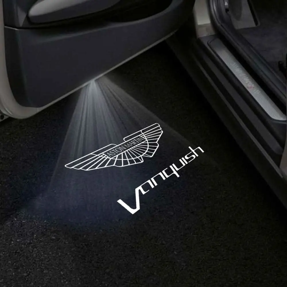 Aston Martin Vanquish 2Nd Gen Premium Door Puddle Lights Multiple Designs 2012–2018 1