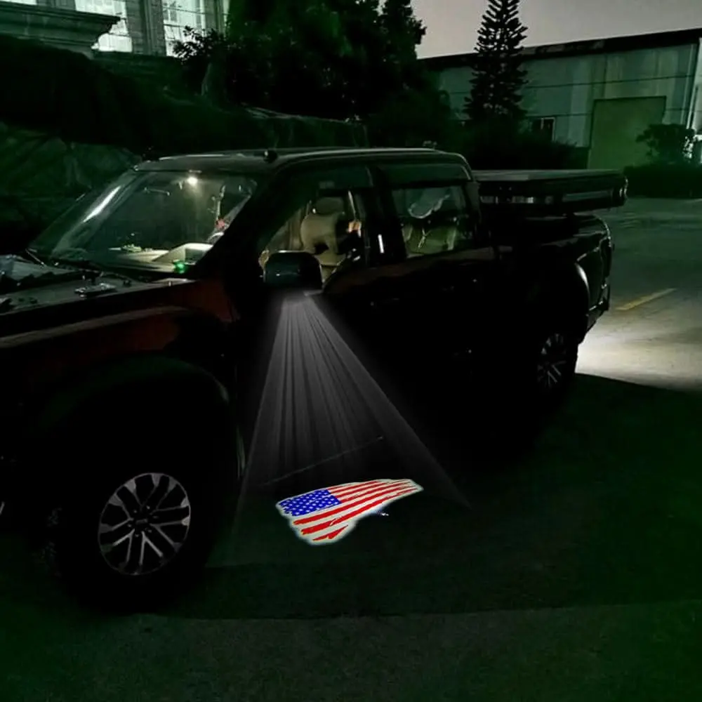 Premium Led Side Wing Mirror Projector Puddle Approach Lights For Ford F150 - 2015-2026 Including Lightning 22