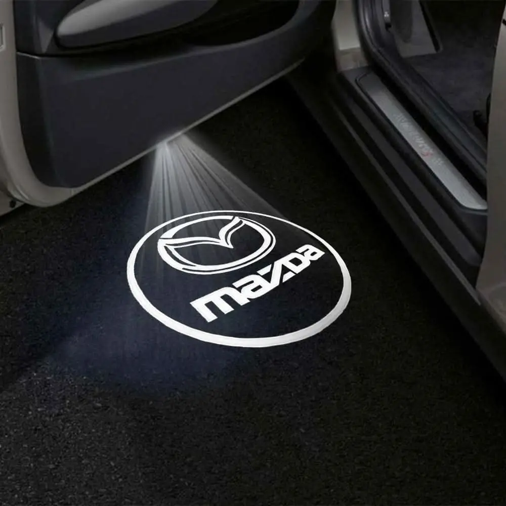 Mazda Rx8 Premium Door Puddle Lights Multiple Designs 2003–2010 2