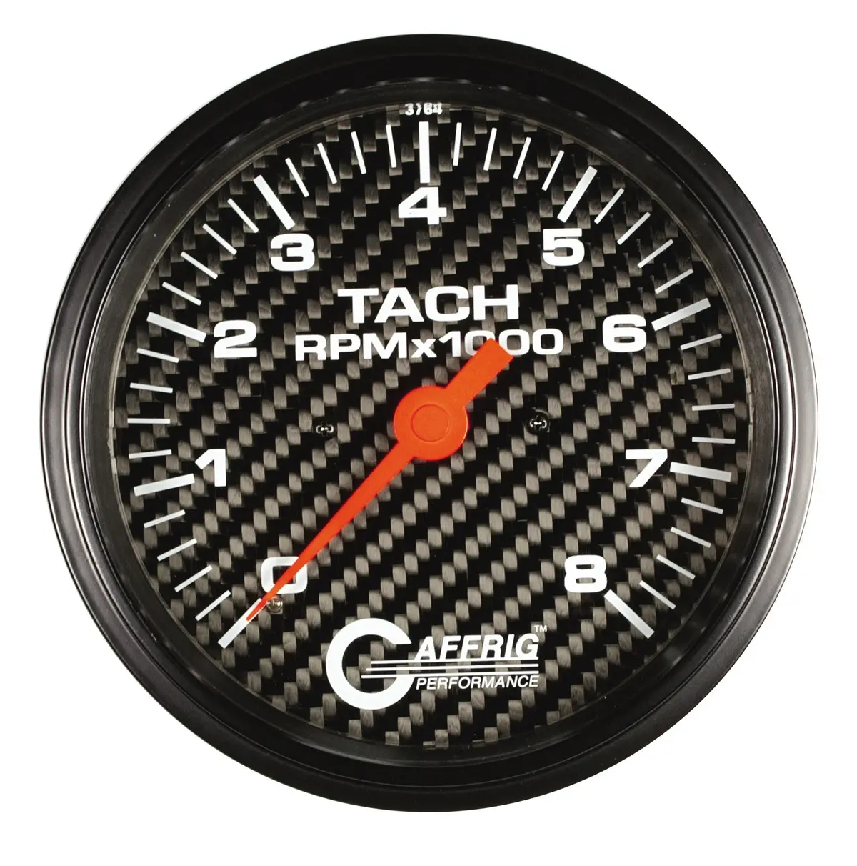 Gaffrig Part #1910020 4 5/8 Inch Electric Tachometer Marine Boat Gauge 0-8000 Rpm Carbon Fiber 1