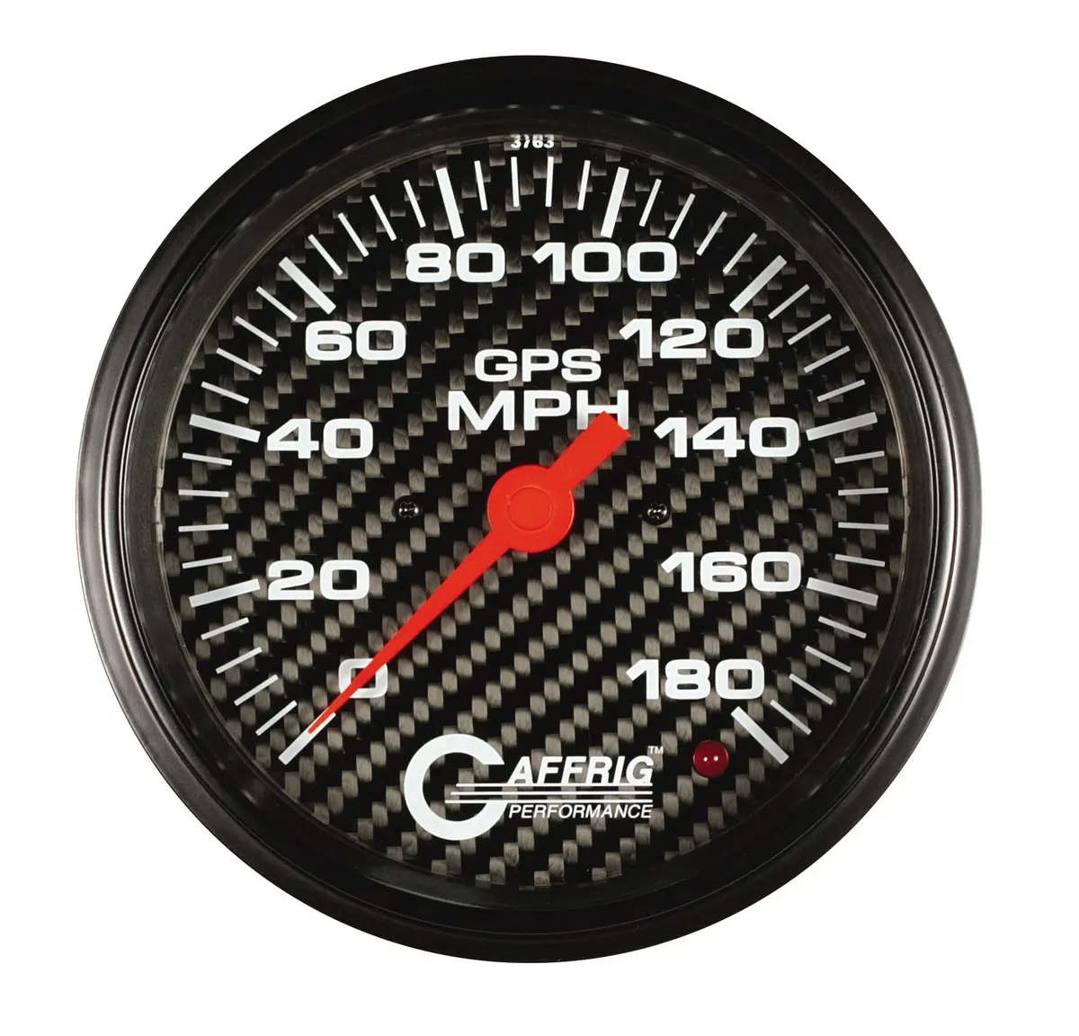 Gaffrig Part #4051 4 5/8 Inch Gps Analog 180 Mph Speedometer Marine Boat Gauge Head Only Carbon Fiber 1