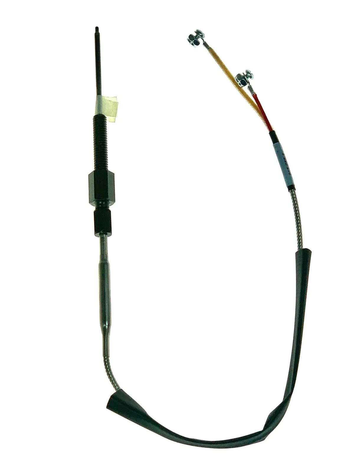 Gaffrig Part #9273 Thin Pyrometer Probe 5/16-18 Bolt Compression Fitting And Heat Shrink Grounded For Models 6024,6524,6824,6026,6526,6826 1
