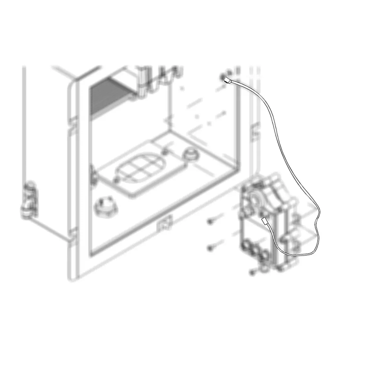 15B090 - Grounding Wire, Door 1