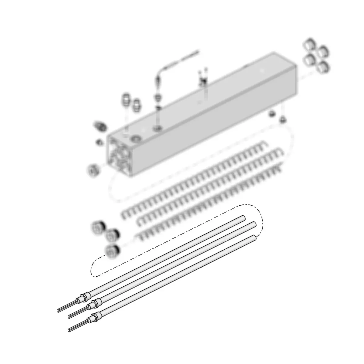 15B138 - Immersion Heater ,2550Wa ,230V 1