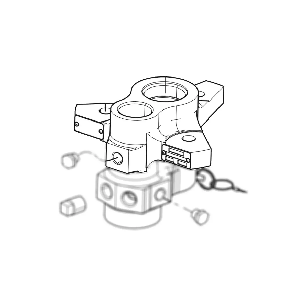 16A763 - Housing Outlet 1
