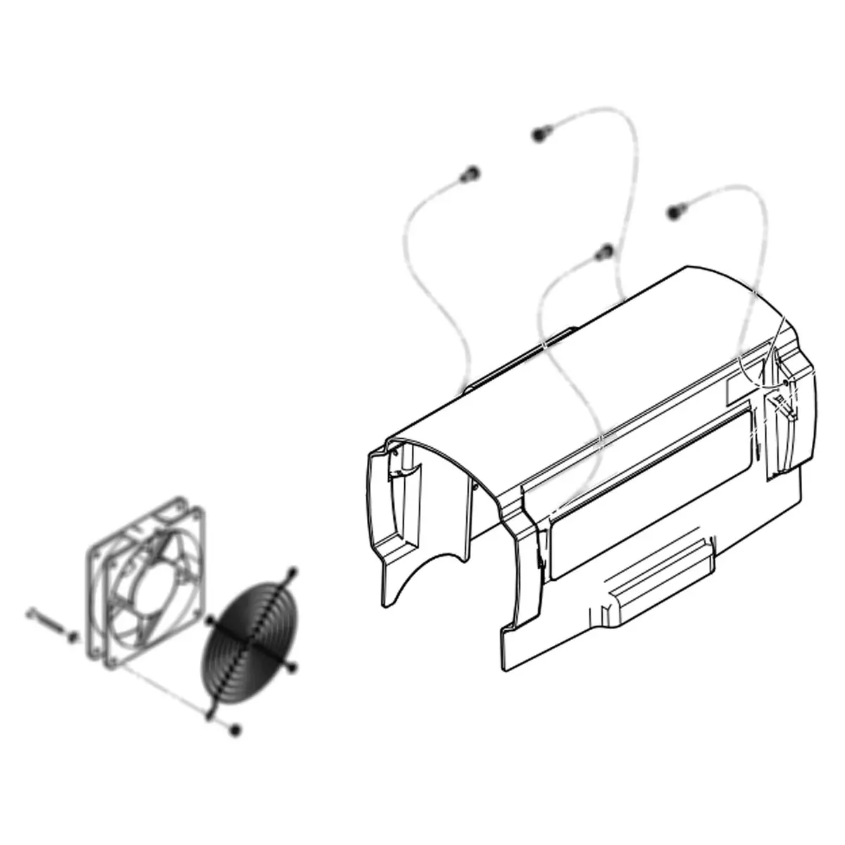 16W765 - Painted Motor Cover 1