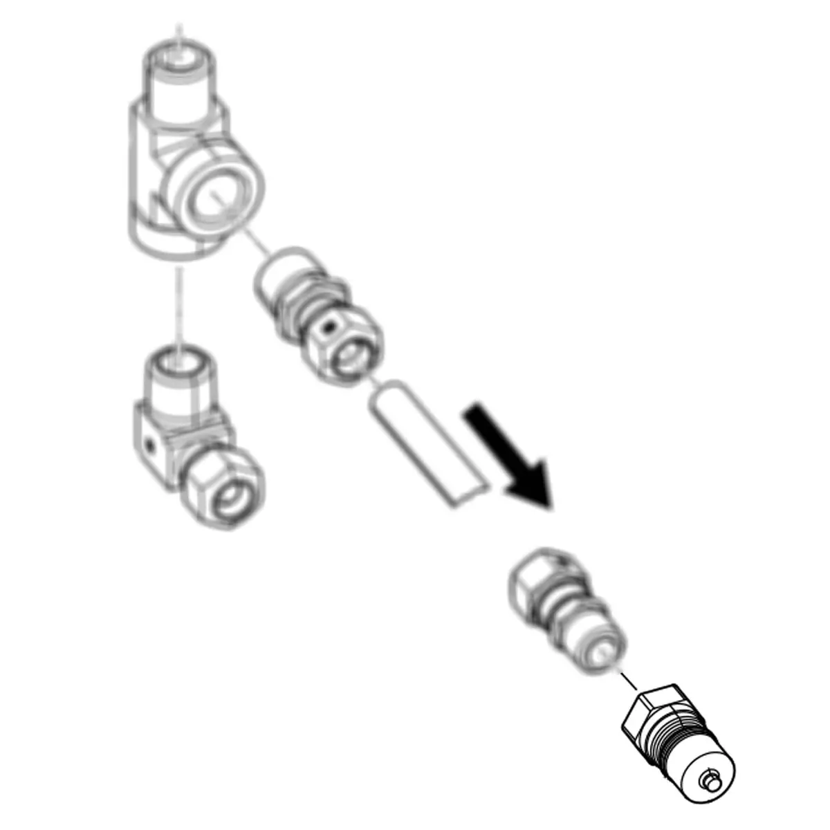 17D307 - Fitting Nipple 1