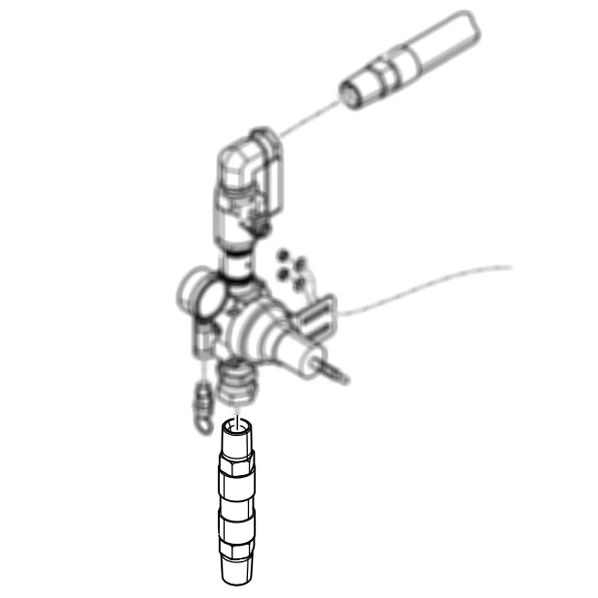 17N487 - Hose (Xp Air Motor) 1