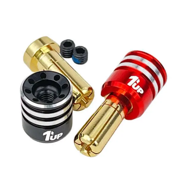 1Up Racing Heatsink Bullet Plug Grips 5Mm 1