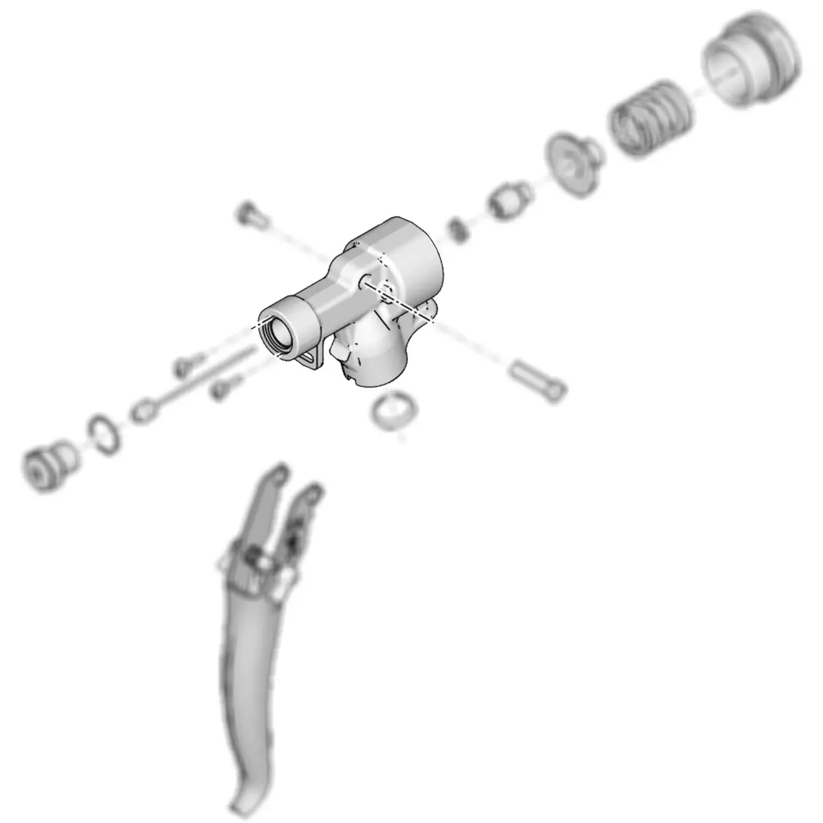 19B238 - Gun Body Xtr+7 1
