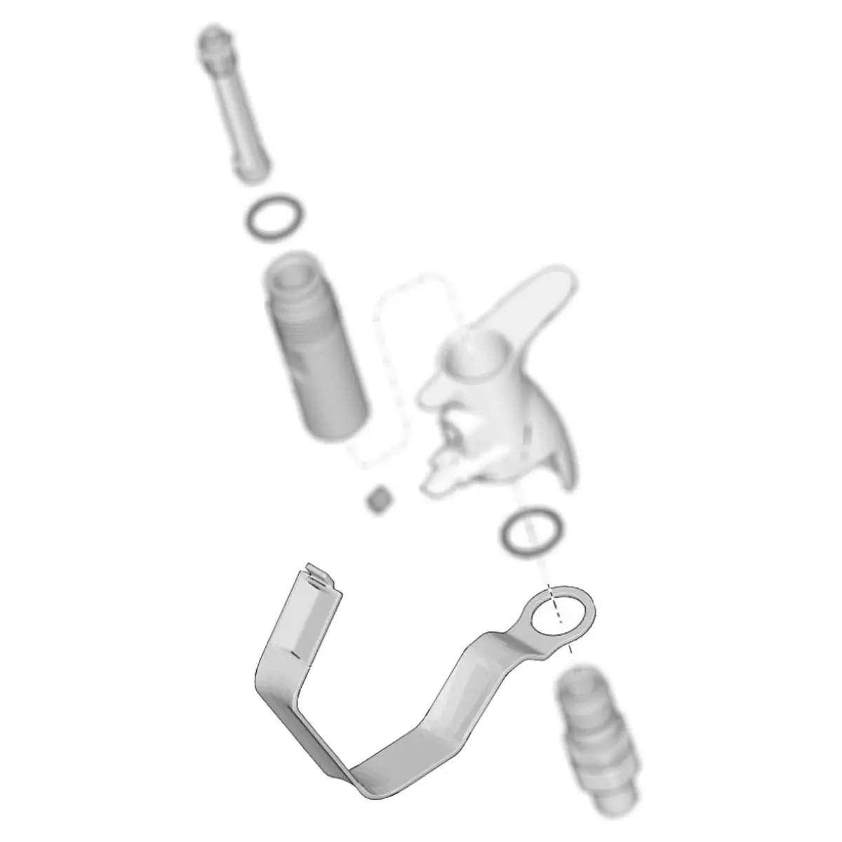 19Y270 - Trigger Guard, Compact Pc 1
