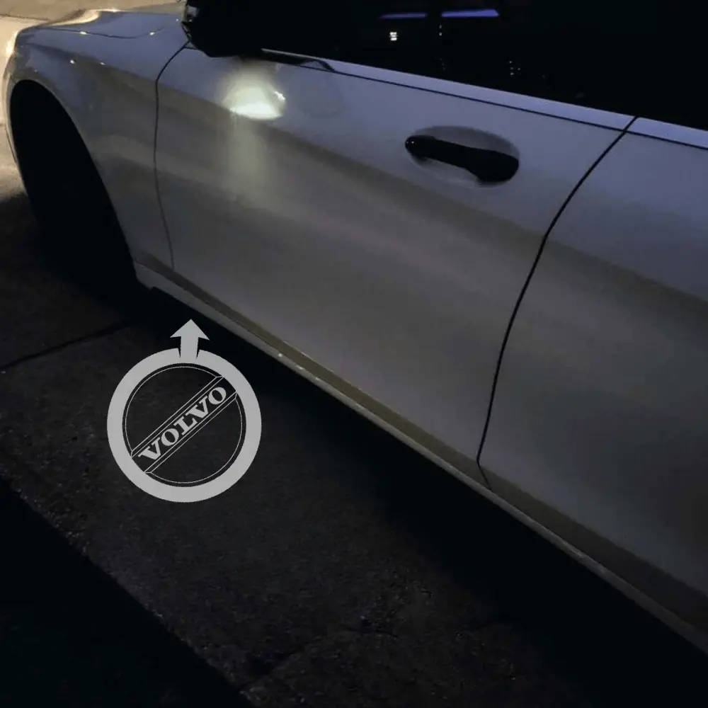 Volvo S40/S60/S80 Premium Side Wing Mirror Puddle Lights Multiple Designs 1999-2016 1