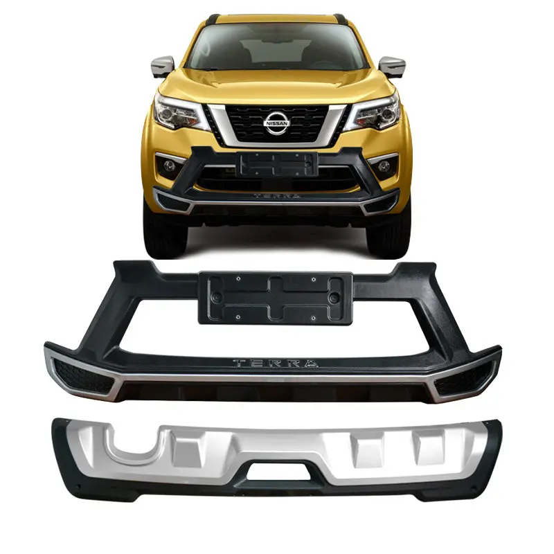 Nissan Terra 2018- 2020 Front & Rear Nudge Bar Under Runner Bumper 1