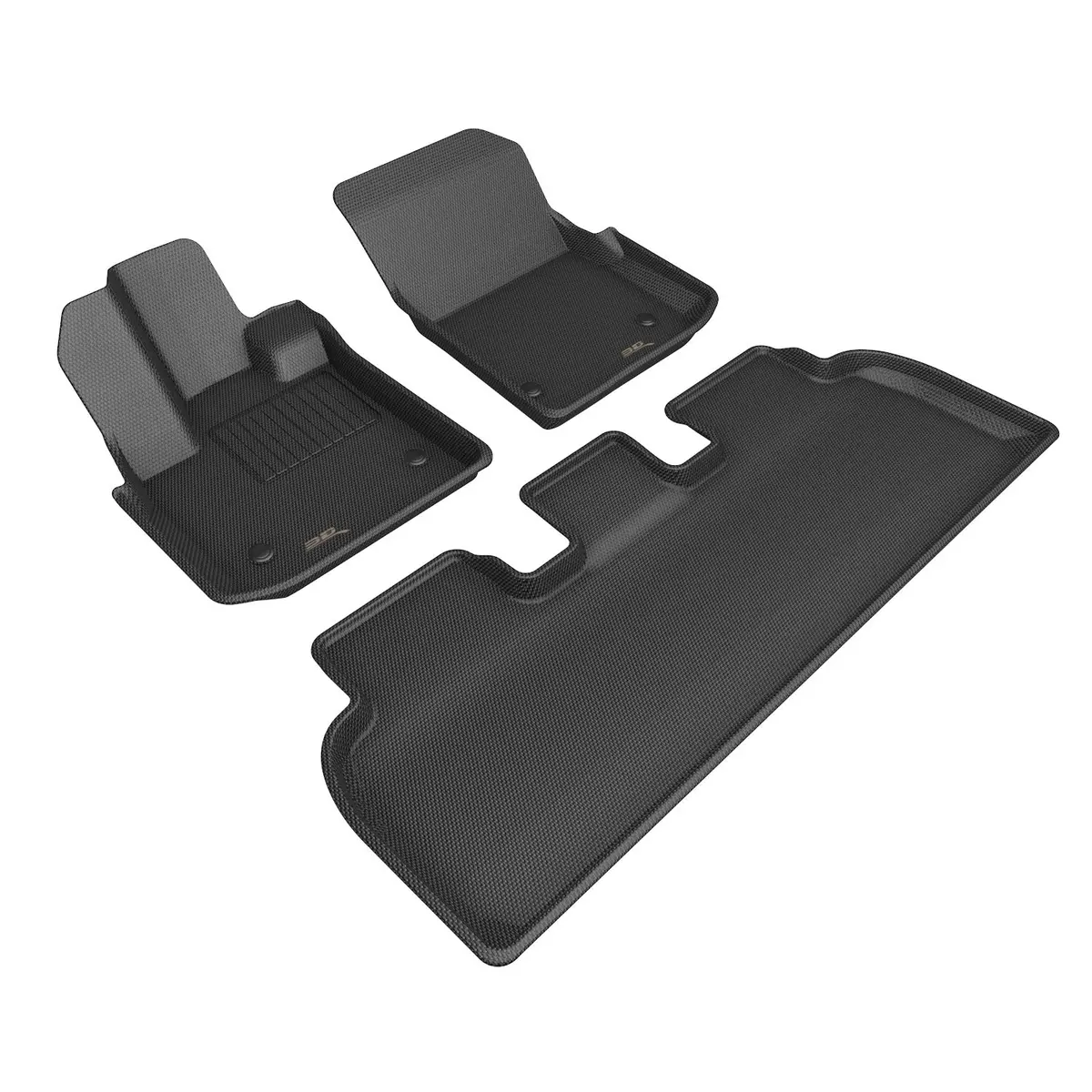 3D Maxpider Custom Fit All-Weather Kagu Series Lhd Floor Mats For Fisker Ocean 2023-2024 1