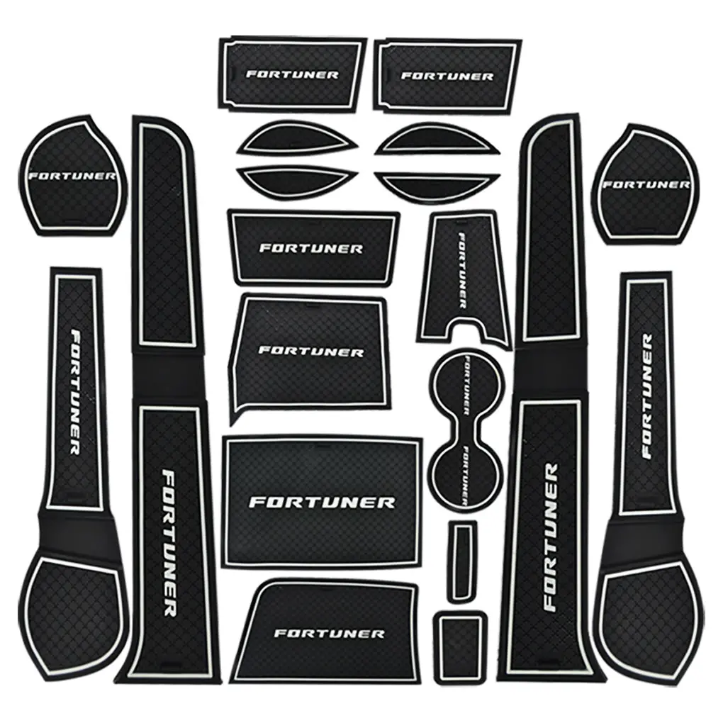 Toyota Fortuner Door Slot Mats 1