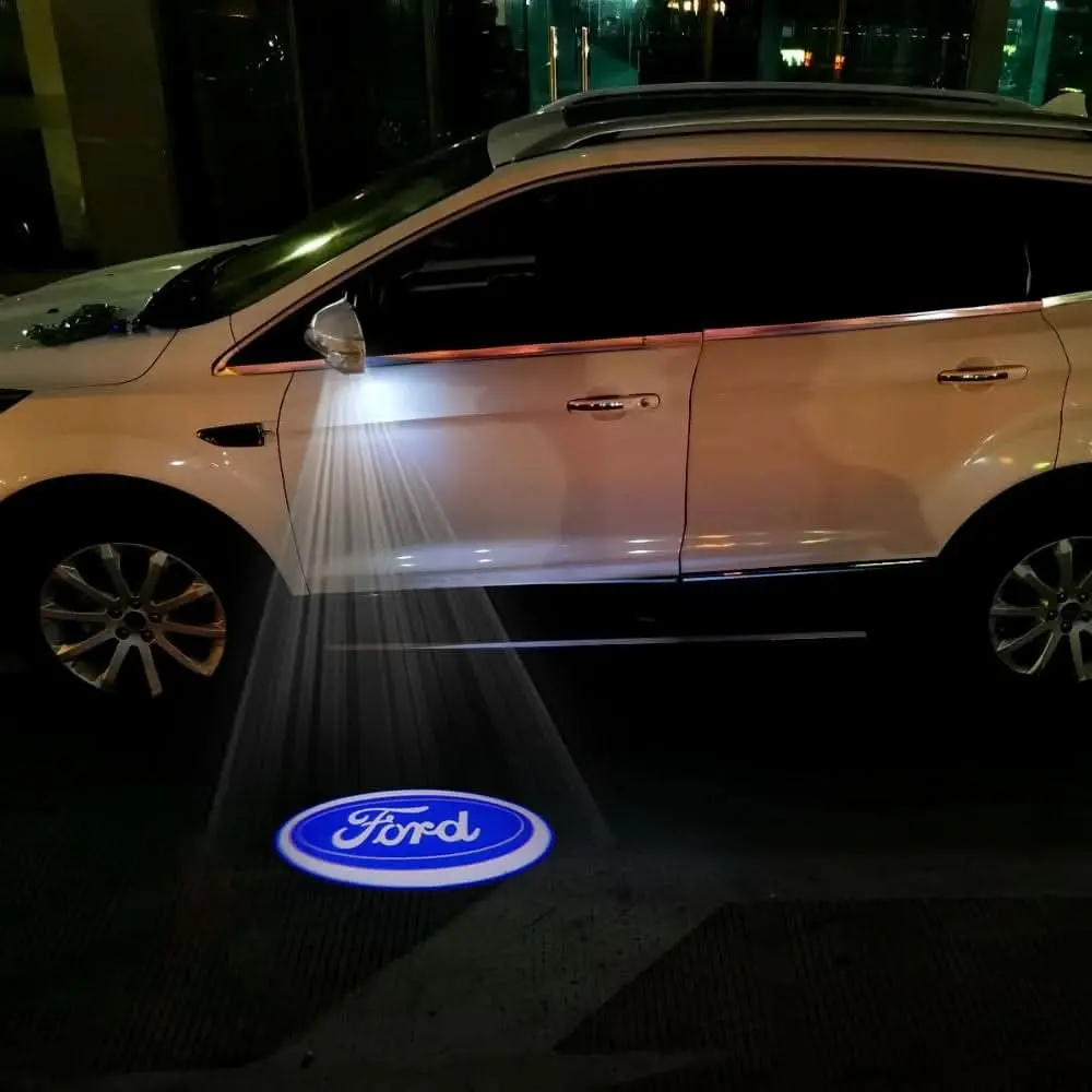 Ford Taurus Premium Side Wing Mirror Puddle Lights Multiple Designs 2000-2019 1