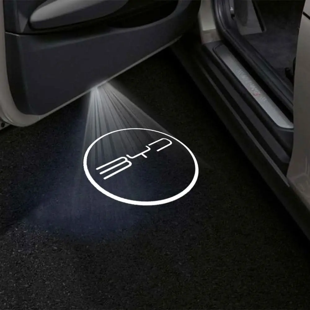 Byd E9 Premium Door Puddle Lights Multiple Designs 2021-2022 1