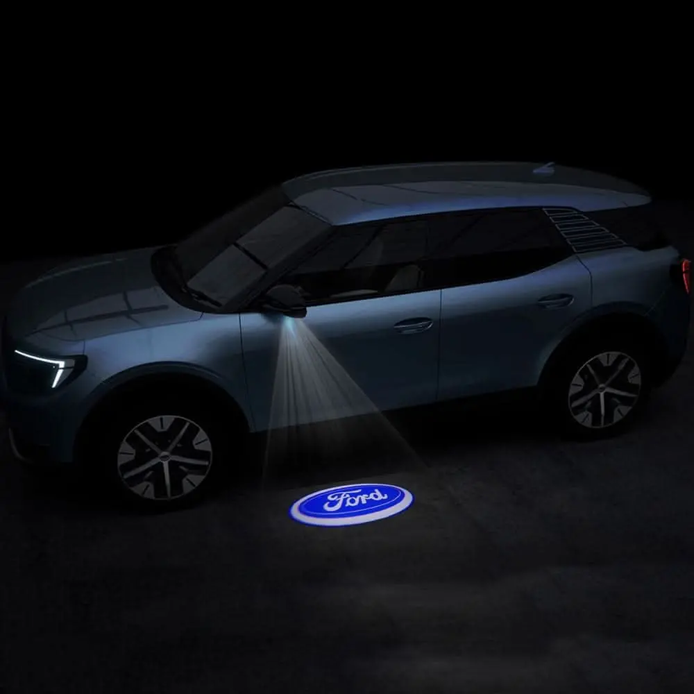Ford Explorer 5Th Gen Premium Side Wing Mirror Puddle Lights Multiple Designs 2011-2019 1