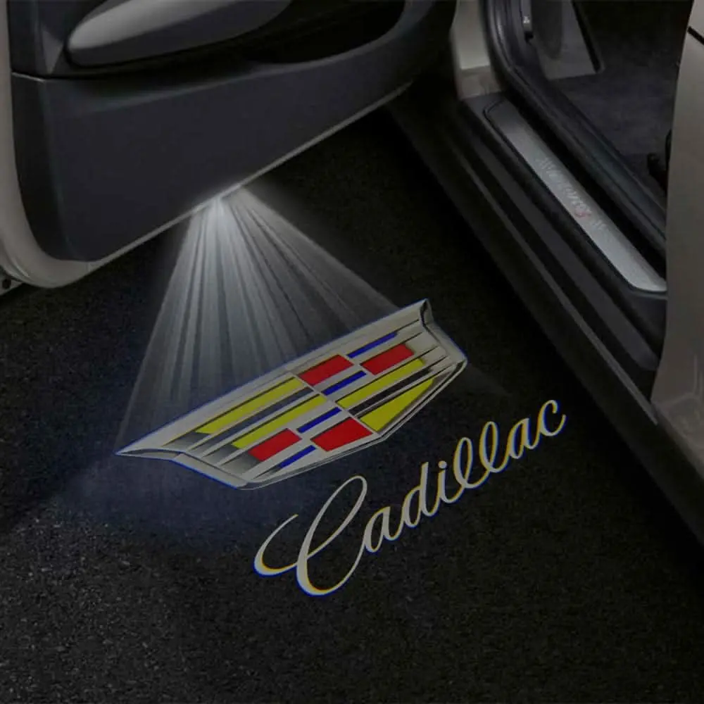 Cadillac Escalade Esv Premium Door Puddle Lights Multiple Designs 2021-2026 1