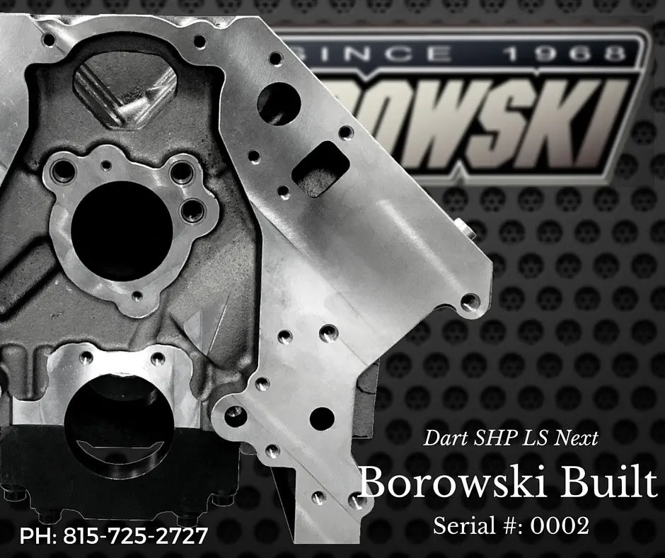 Dart Shp Ls Next Cast Iron Engine Block - Fully Machined 1