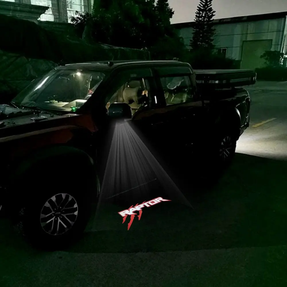 Led Side Mirror Projector Puddle Welcome Lights For Ford F150 Raptor - 2015-2026 1