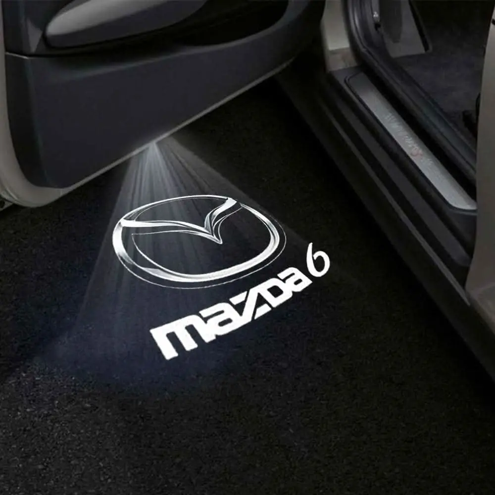Mazda 6 1St Gen Gg1 Premium Door Puddle Lights Multiple Designs 2002-2008 1