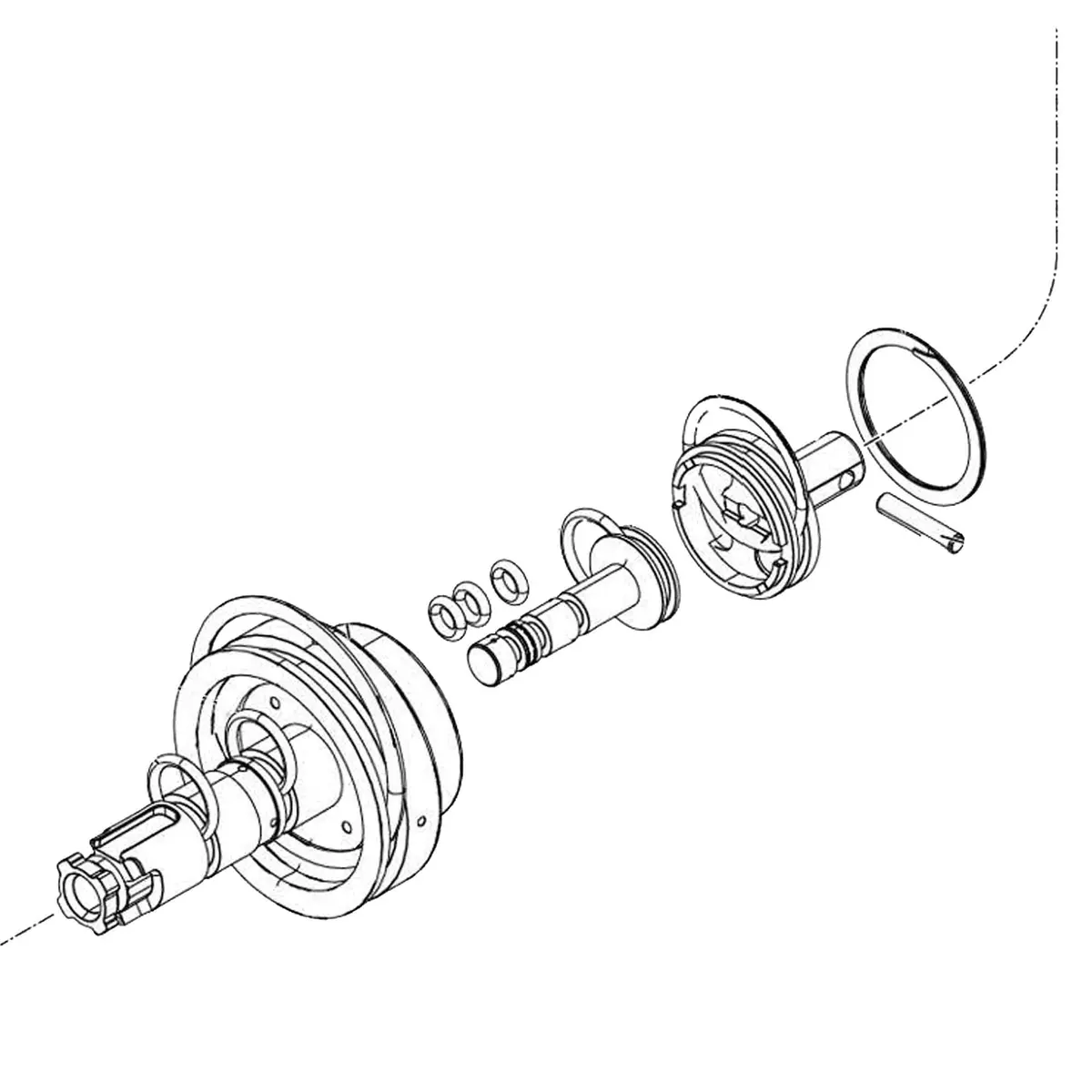 2000978 - Fusion Fx Cs Air Piston Assembly 1