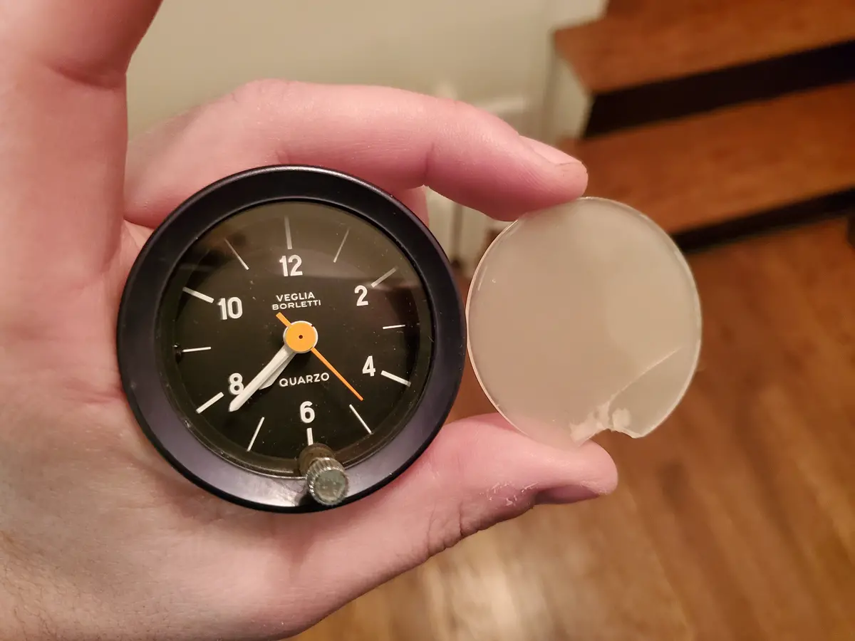 Veglia Borletti Clock Clear Lens - 47Mm 1