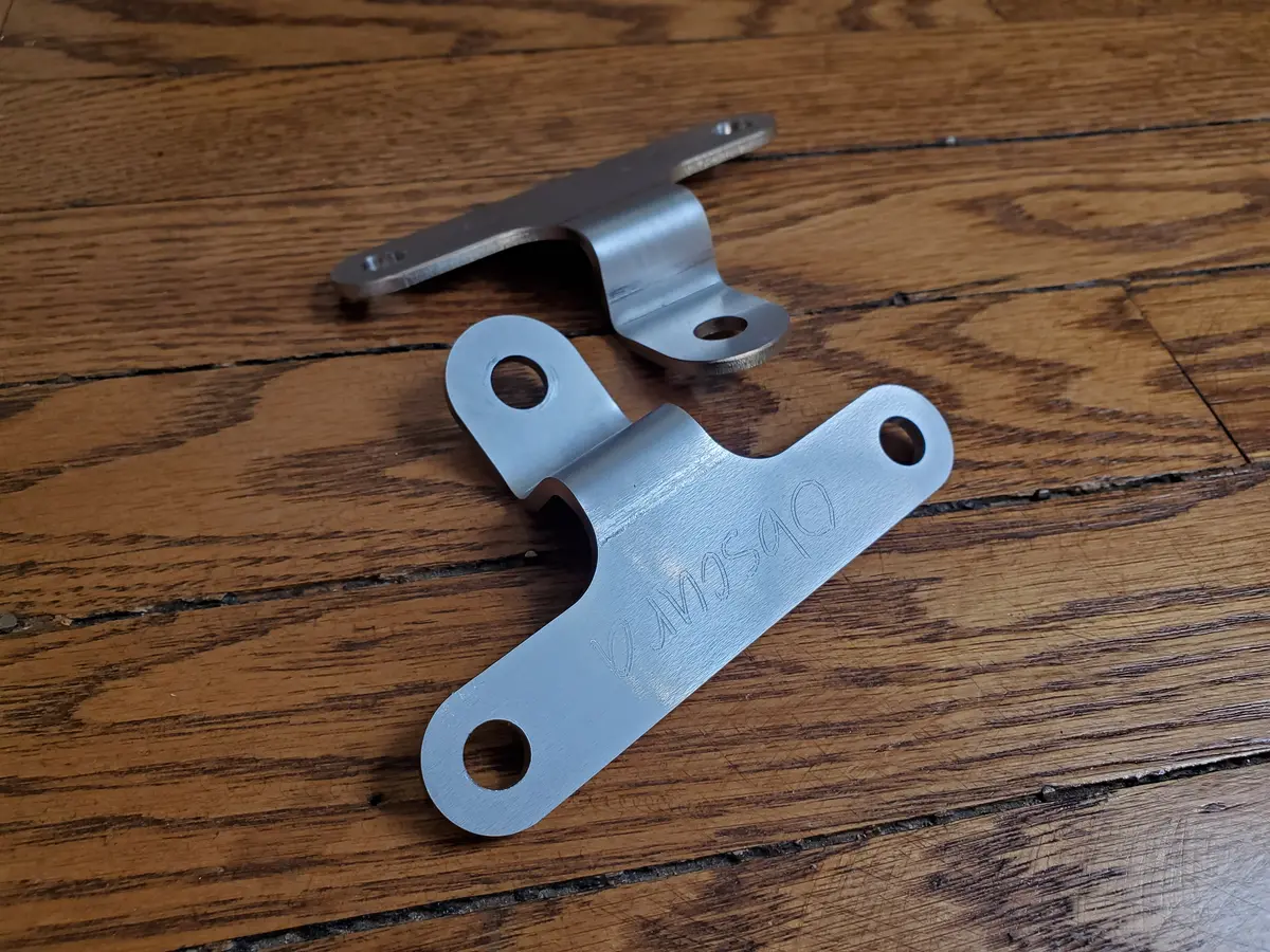 Front Bumperless Turn Signal Mounts 1