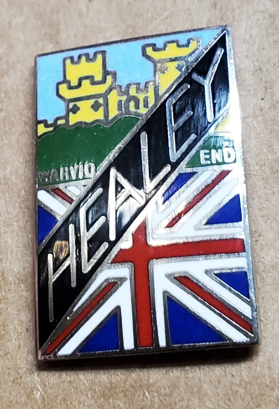 Healey Lapel Pin 1