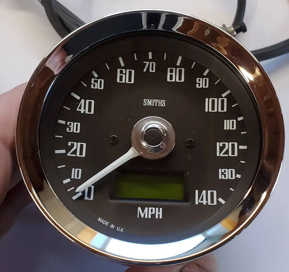 Late Spridget/Mgb 80Mm Digital Gps Speedometer (1968-Up) 1