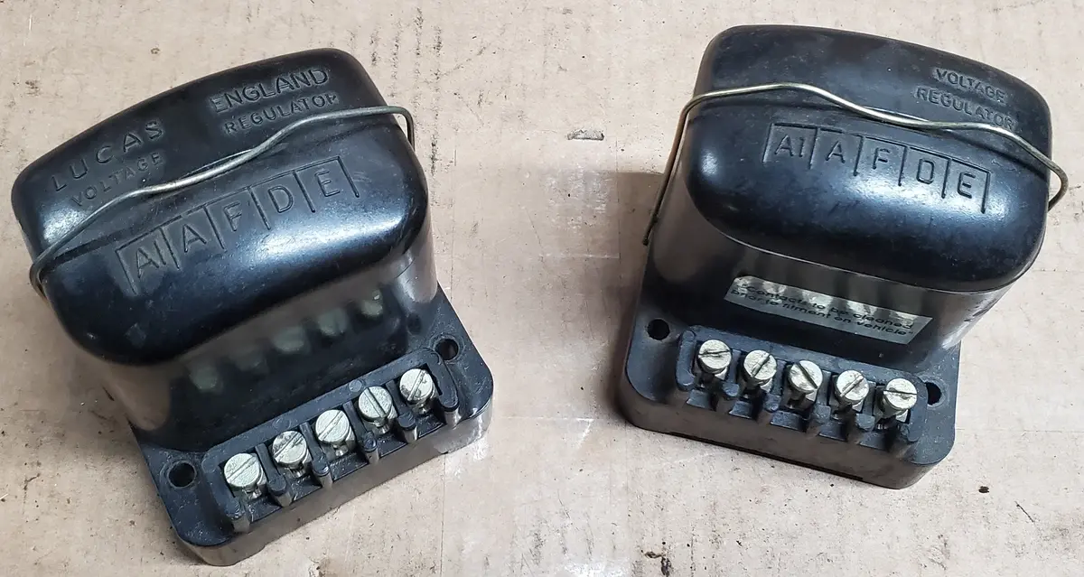 Used Original-Type Voltage Regulator (Points Style) (Sold Individually) 2