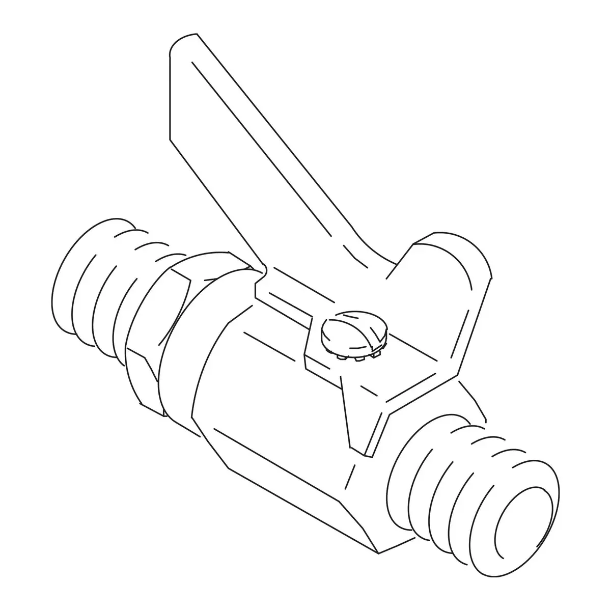 208630 - Fluid Drain Ball Valve 1