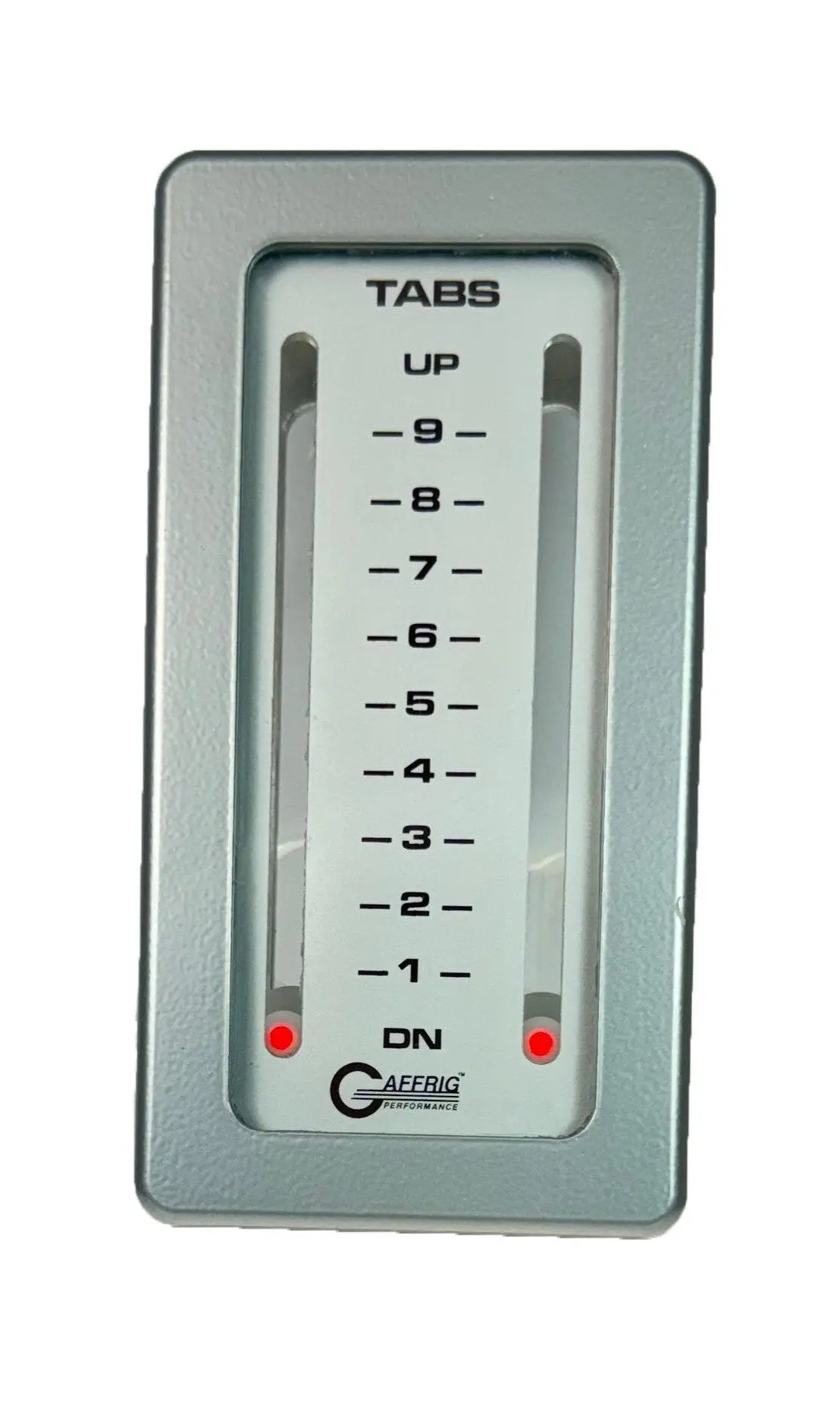 Gaffrig Model 240 Mechanical Indicator with Dual Tabs and Platinum Mercury Card