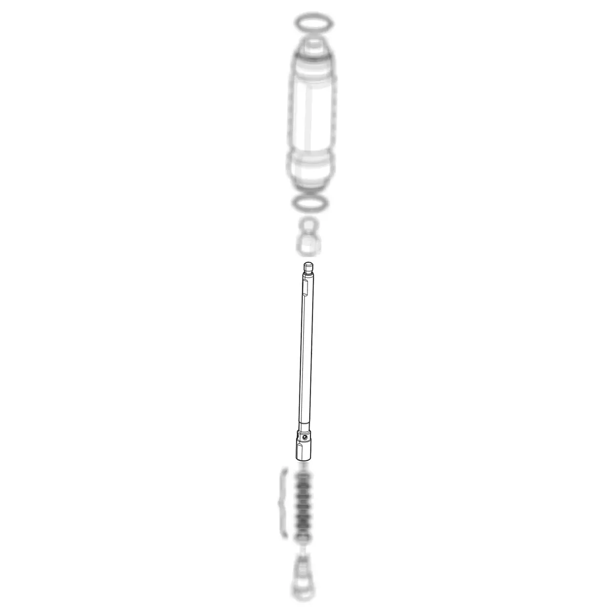 24B823 - Displacement Rod Kit (900, 220 Cc) 1