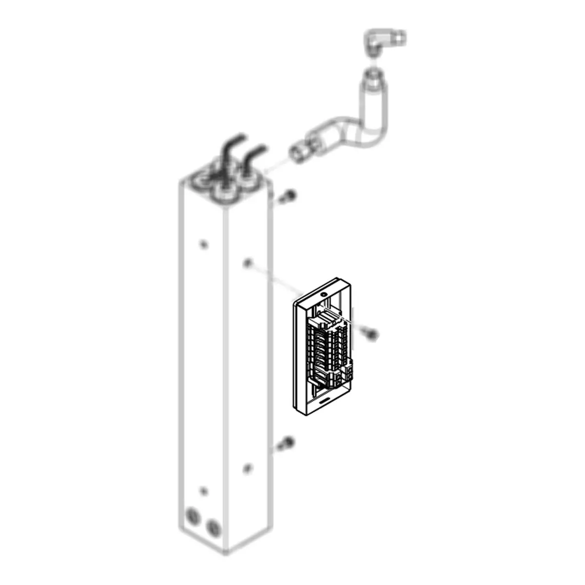 24R685 - Enclosure Lower Dinrail 1