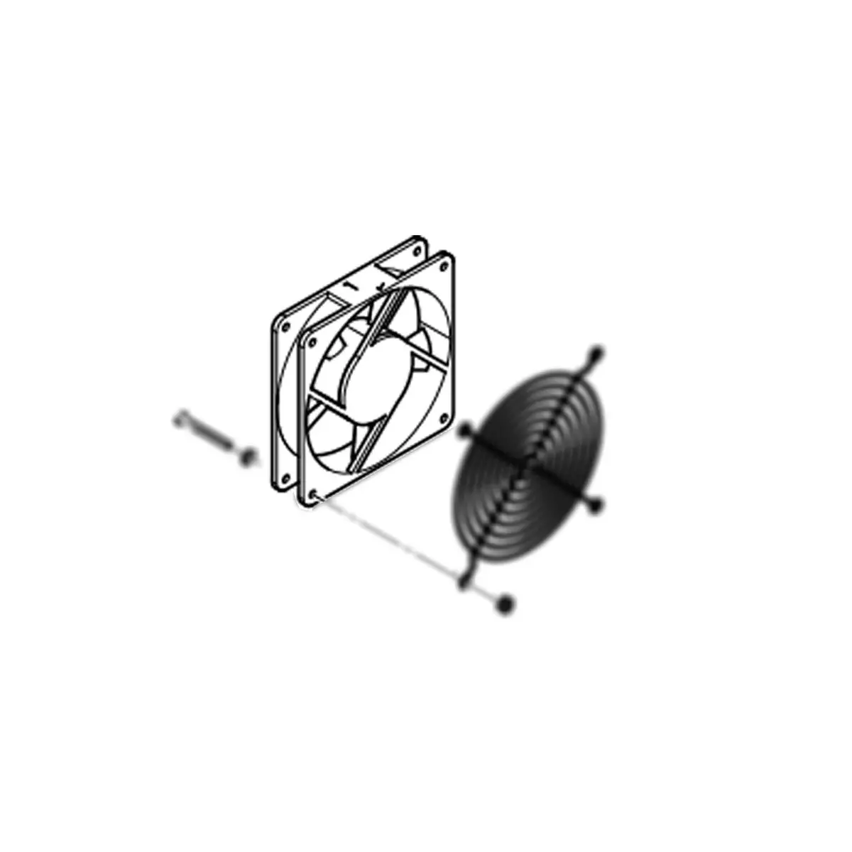 24U847 - Cooling Fan, 120Mm 24Vdc 1