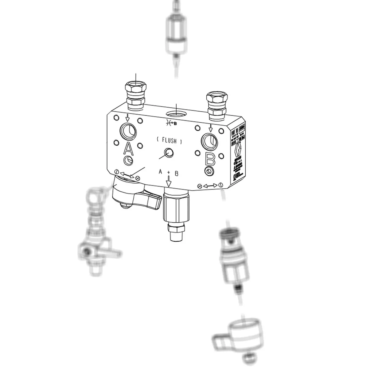255684 - Manifold Mix Assembly 1