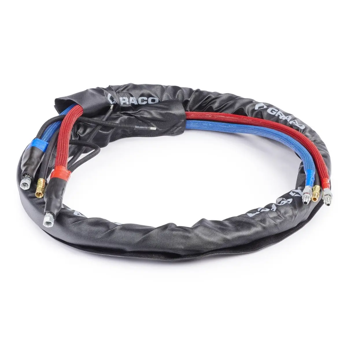 25P771 - Reactor Whip Hose Lp 1/4" X 20 Ft., Improved Flex With Xtreme-Wrap Scuff Guard 1